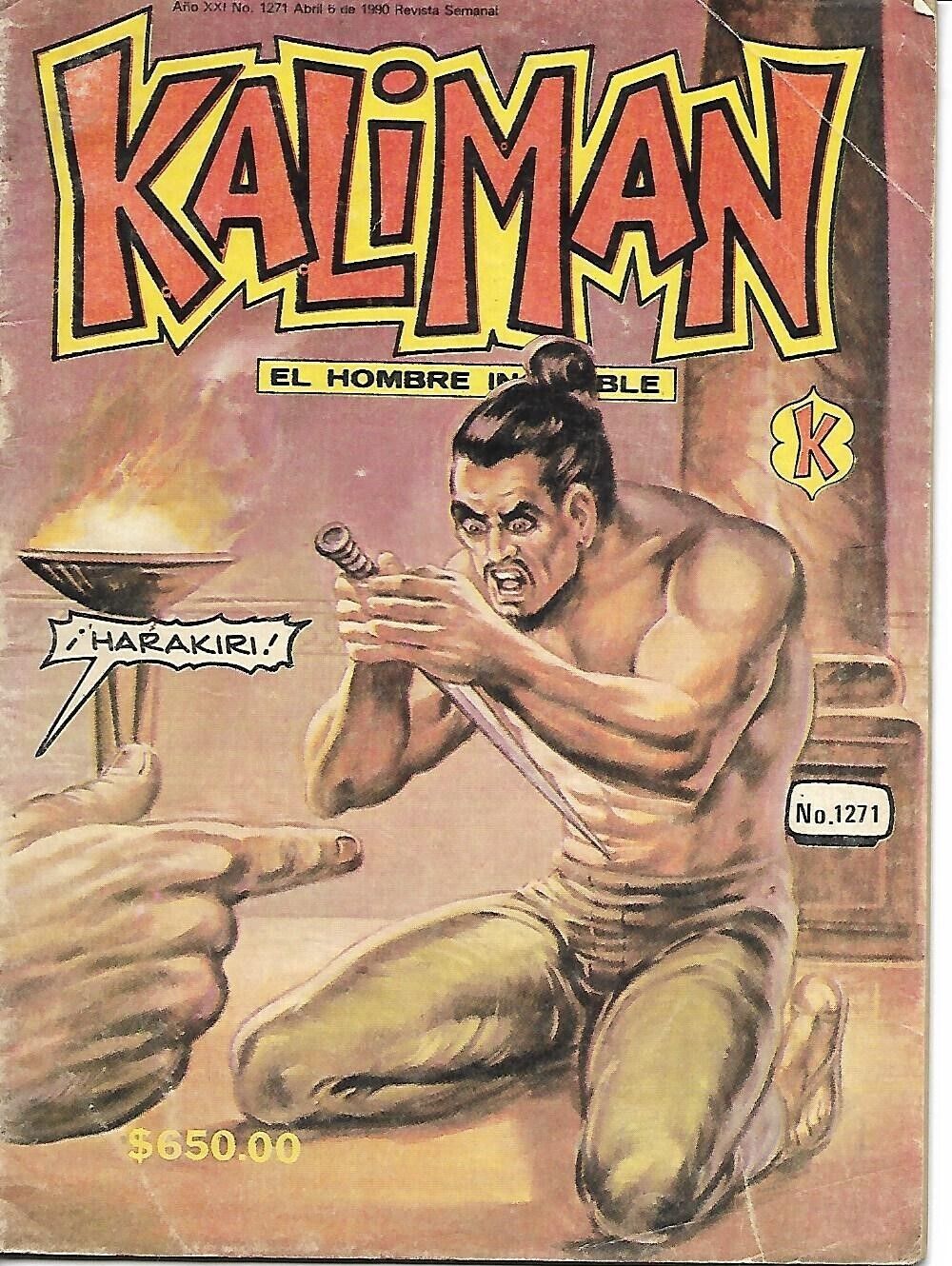 Kaliman El Hombre Increible #1271 - Abril 6, 1990