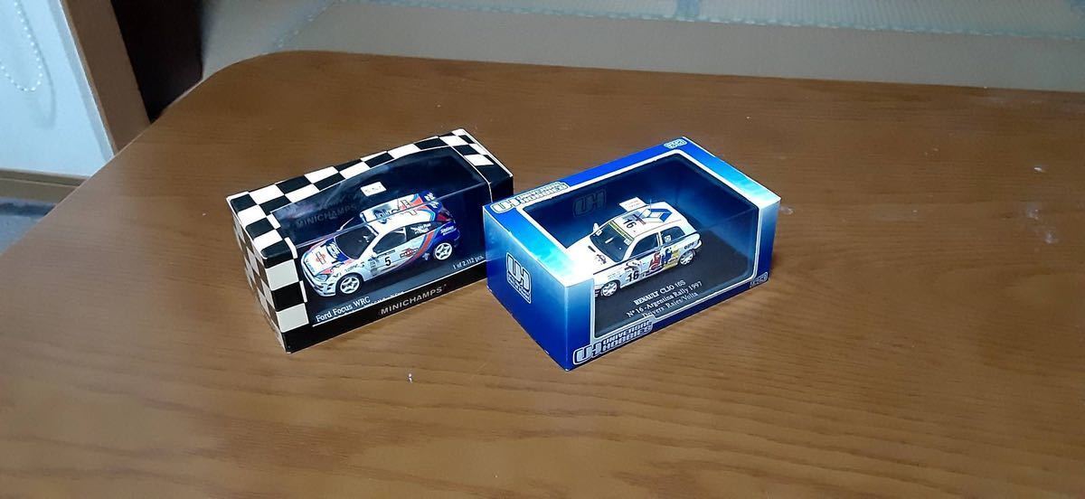 MINICHAMPS FORD Focus WRC Ford Focus Rally 1/43 UH Universal Hobby Renault Cli