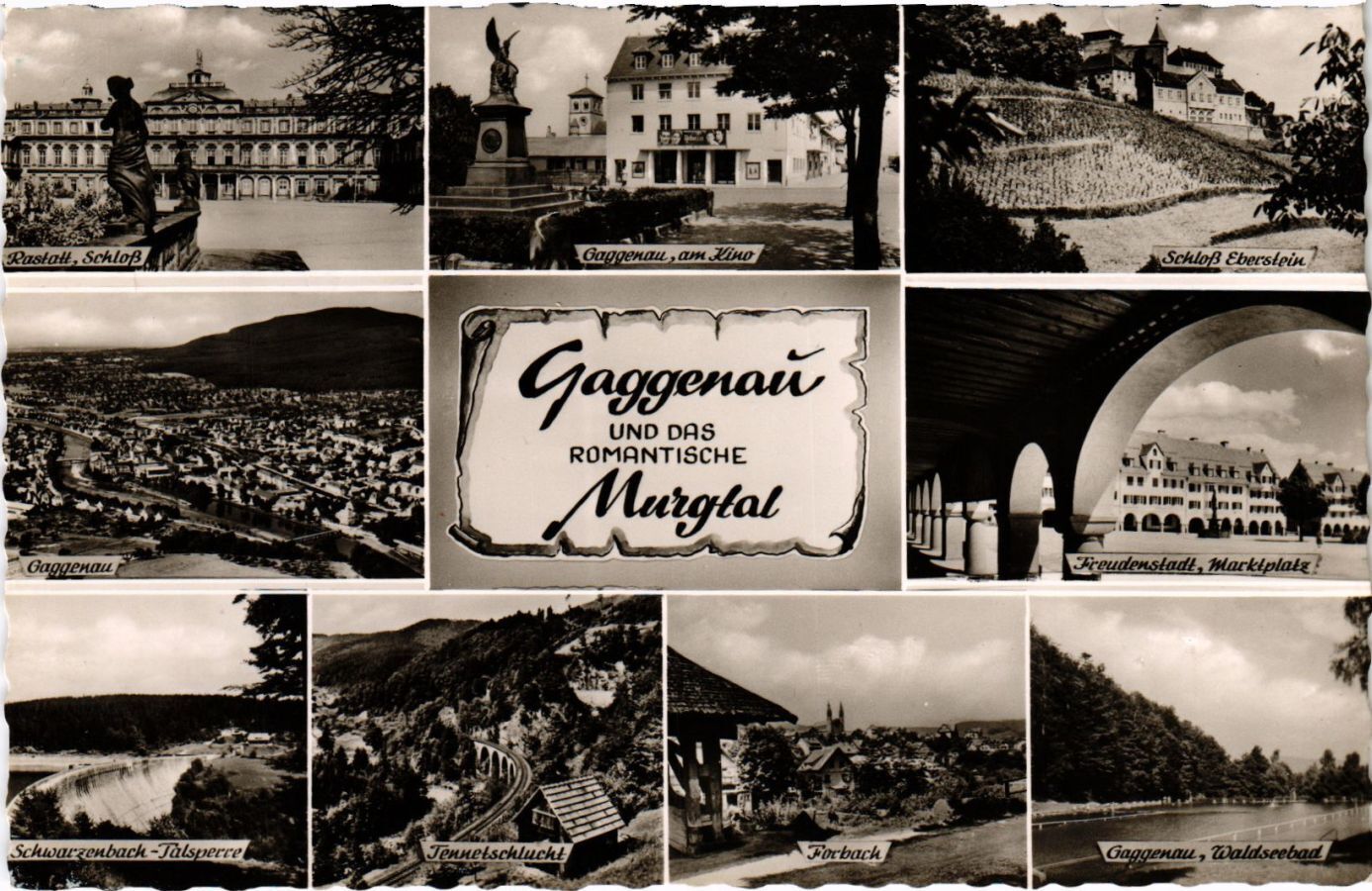 CPA AK Gaggenau - Murgtal - Scenes - Views GERMANY (969998)