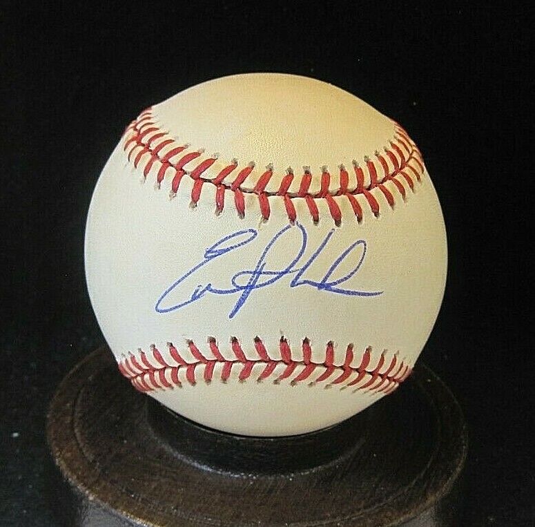 Eric Plunk Signed OAL Baseball COA 1995 Cleveland Indians, Yankees, Brewers, A\'s