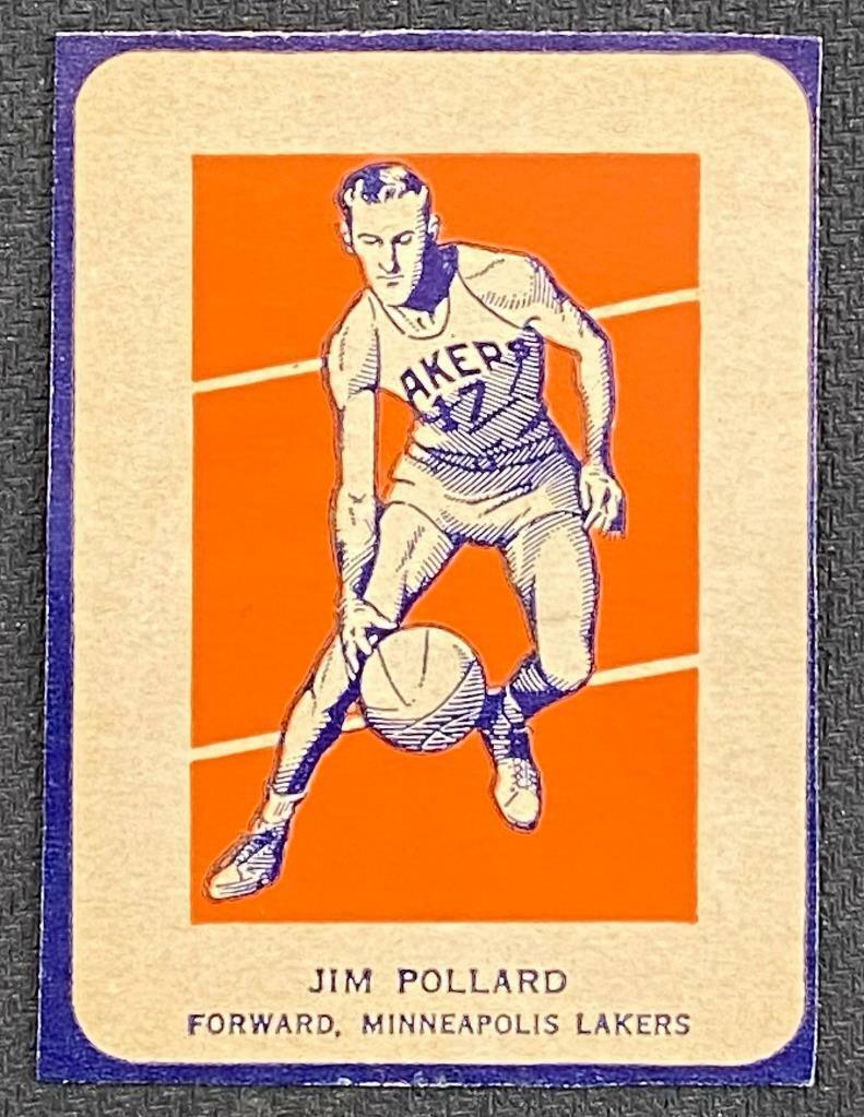 1952 WHEATIES JIM POLLARD TRADING CARD **SEE SCANS**