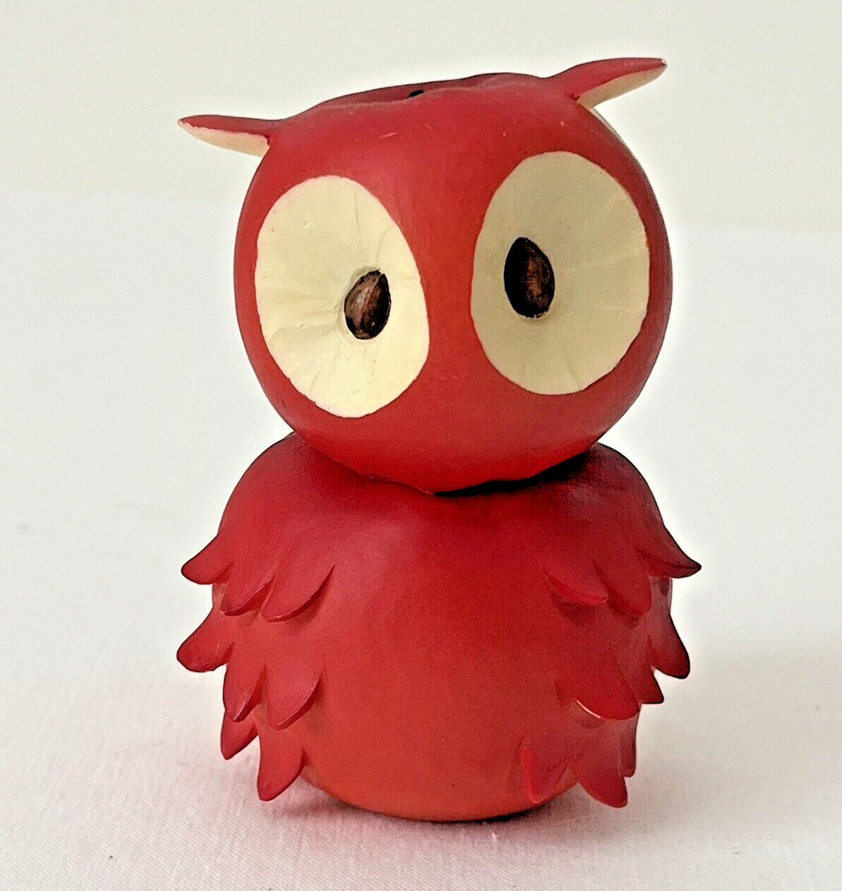 Owl Red Apple Enesco Home Grown 2008 Anthropomorphic Cute Fruit Animals 4010830