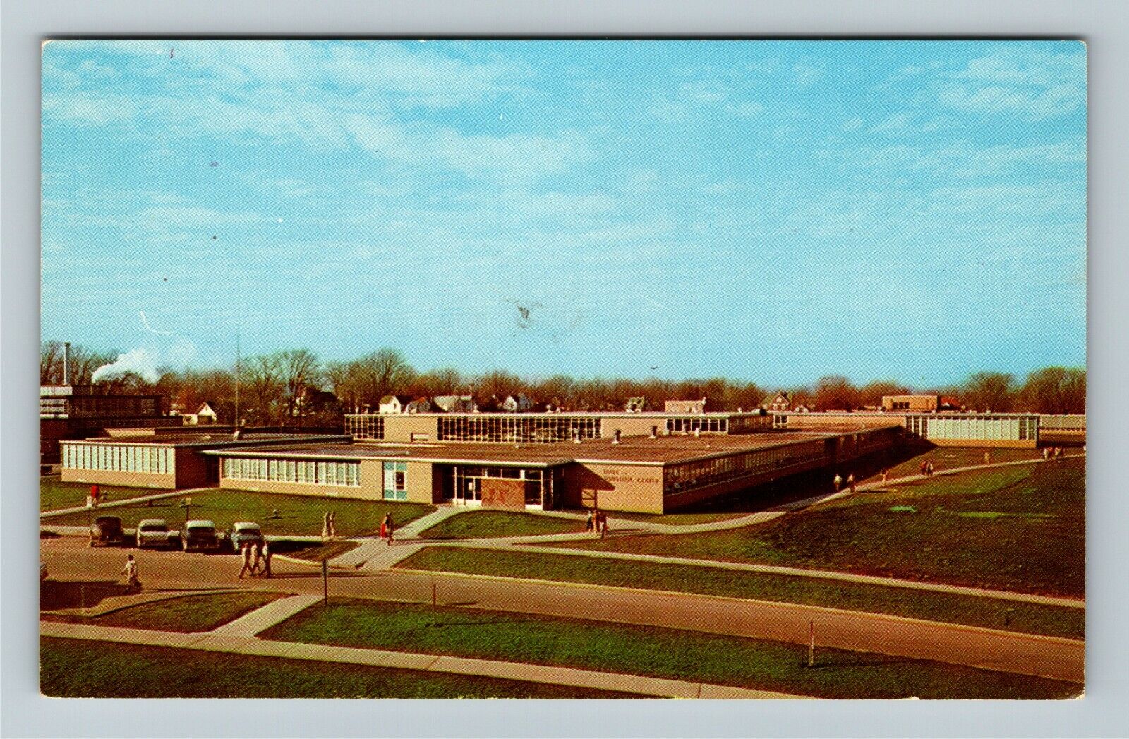 Big Rapids MI-Michigan, Trade & Industrial Center, Ferris, Vintage Postcard