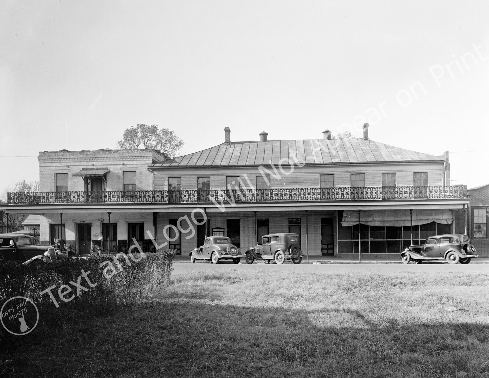 1936 Excelsior Hotel, Austin Street, Jefferson, TX Old Photo 8.5\