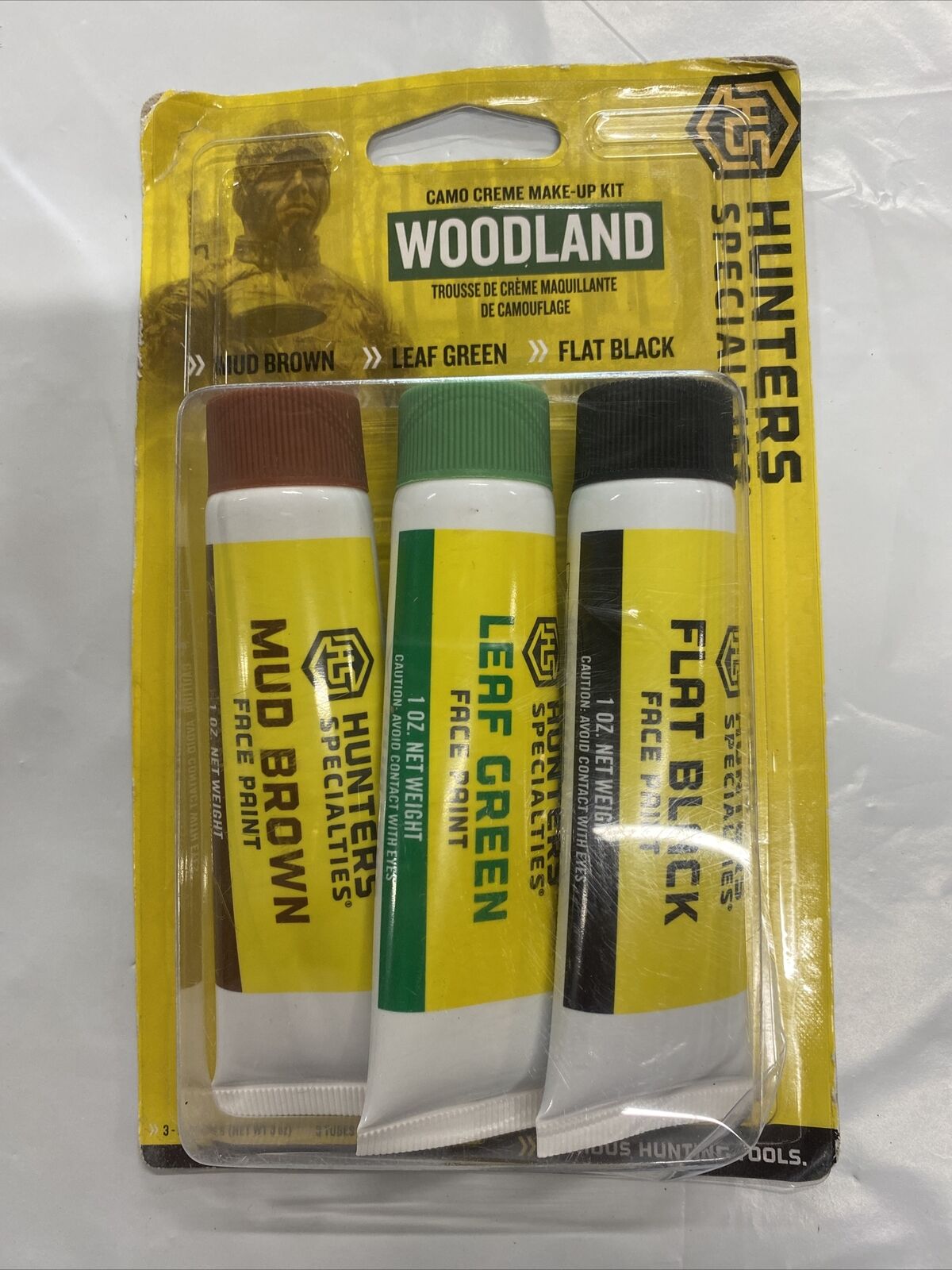 Hunters Specialties Camo Creme Make-Up Kit Woodland 3-pack