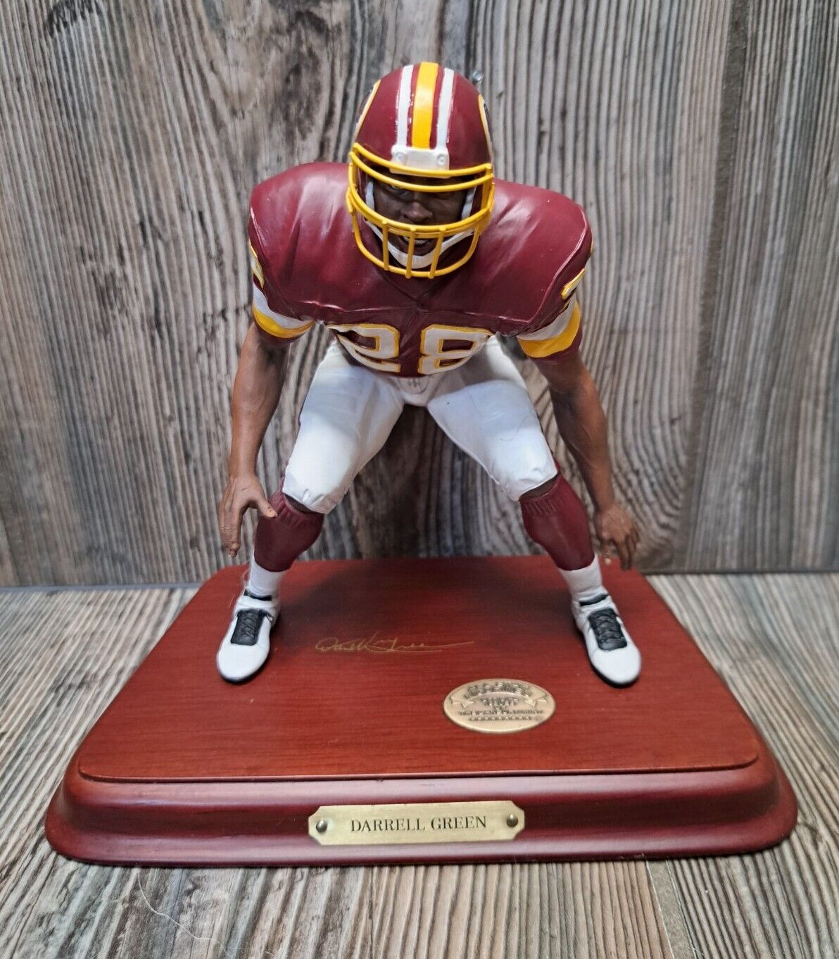 Danbury Mint Darrell Green #28 NFL Washington Redskins Figurine