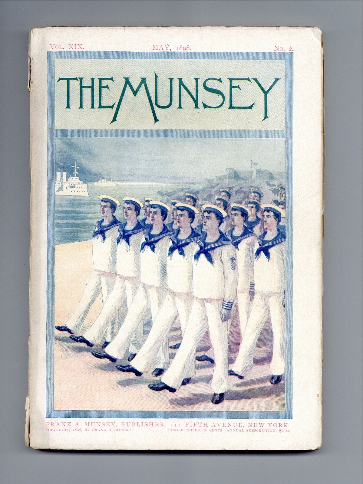 Munsey's Magazine Pulp May 1898 Vol. 19 #2 VG