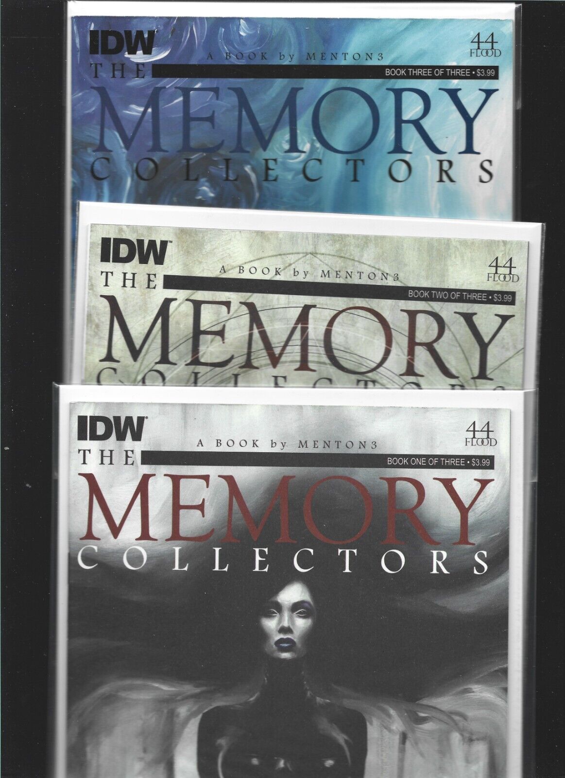 The Memory Collectors #1-3 complete set / Menton3