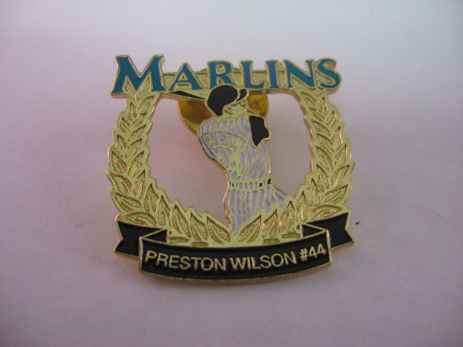 Florida Marlins Pin Baseball Preston Wilson #44
