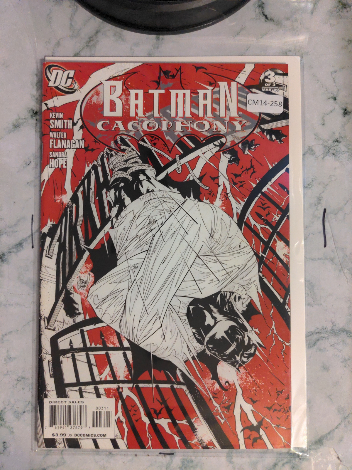 BATMAN CACOPHONY #3 MINI 7.0 DC COMIC BOOK CM14-258