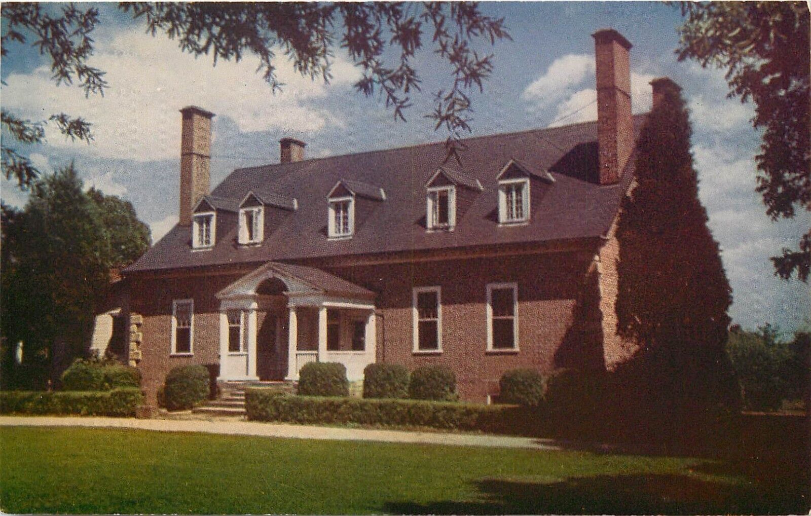 Gunston Hall Potomac George Mason Home Mason Neck Virginia VA Postcard