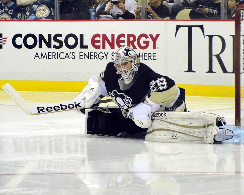 MARC-ANDRE FLEURY Pittsburgh Penguins 8X10 PHOTO PICTURE 22050704498