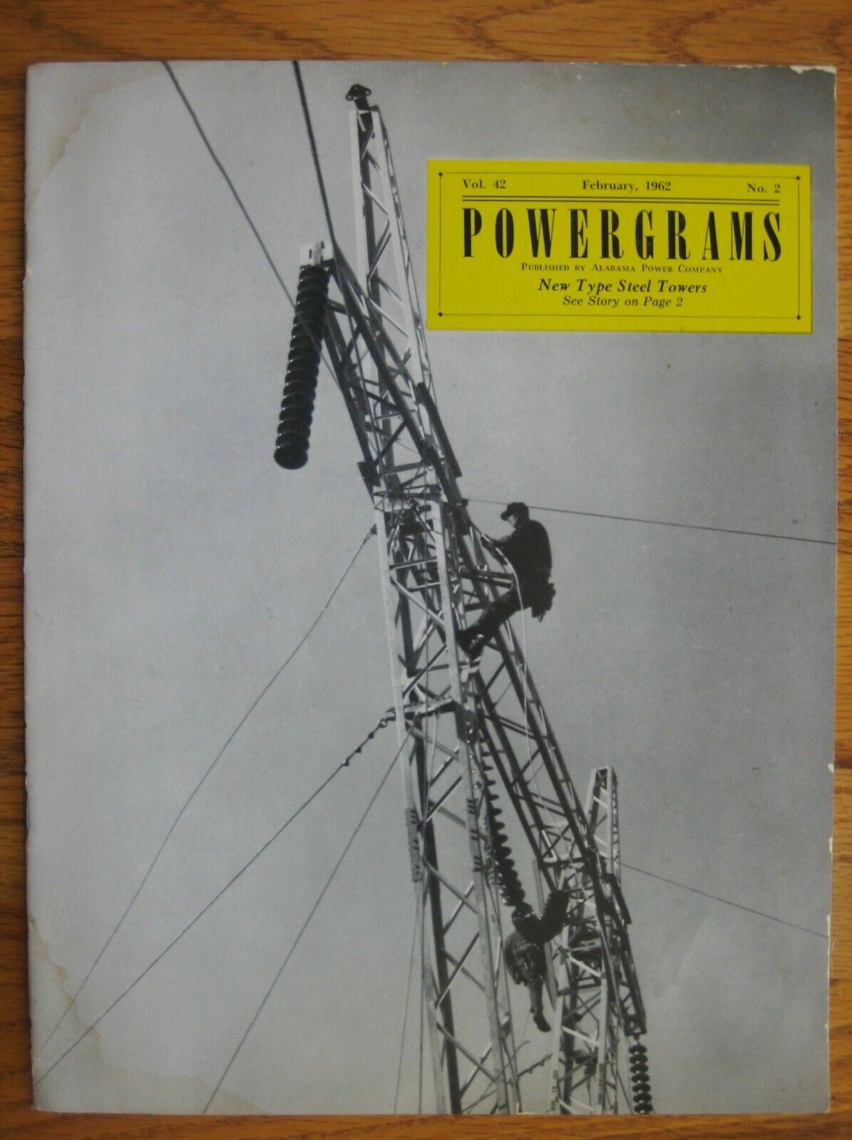 Powergrams 1962 Alabama Power Company vintage Wilsonville Talladega