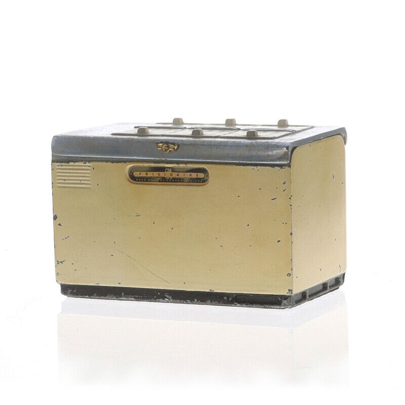 GM Frigidaire Vintage Ice Cream Freezer Mini Replica Advertise Salesman's Sample