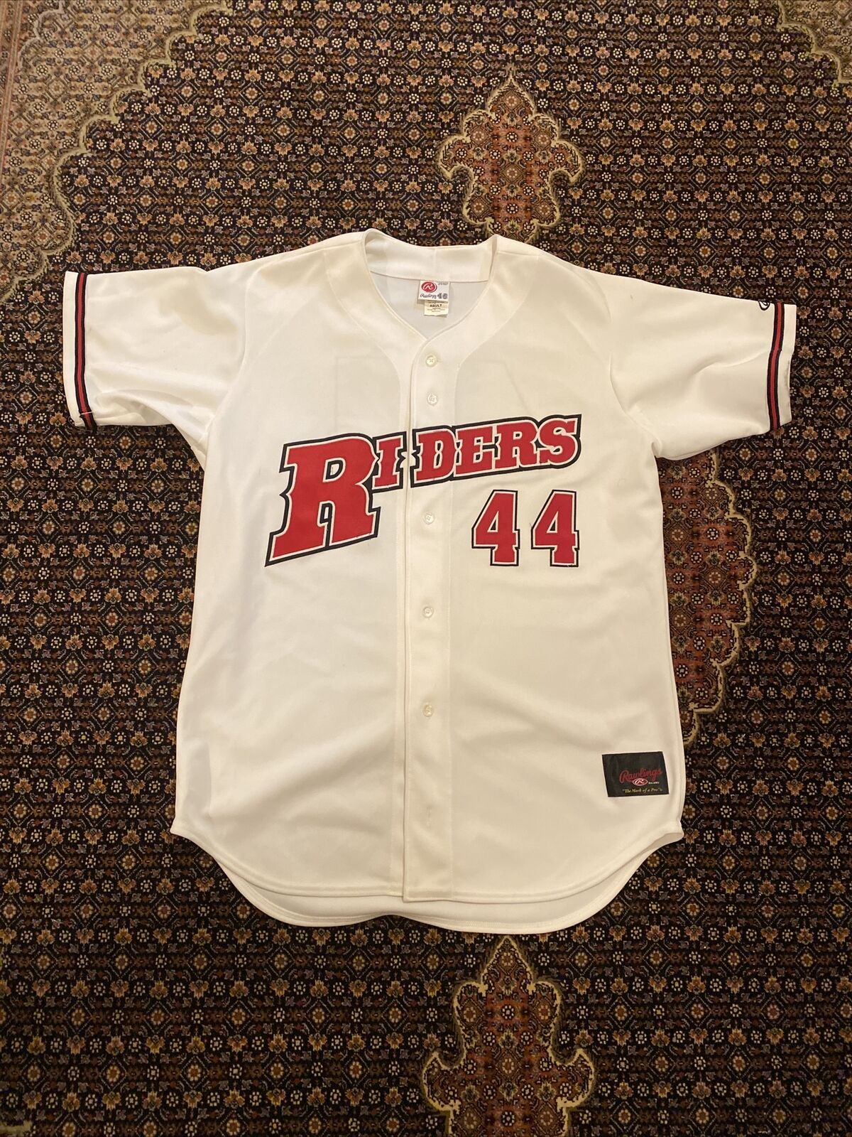 Frisco Roughriders Game Worn Used Jersey Texas Rangers  Texas League