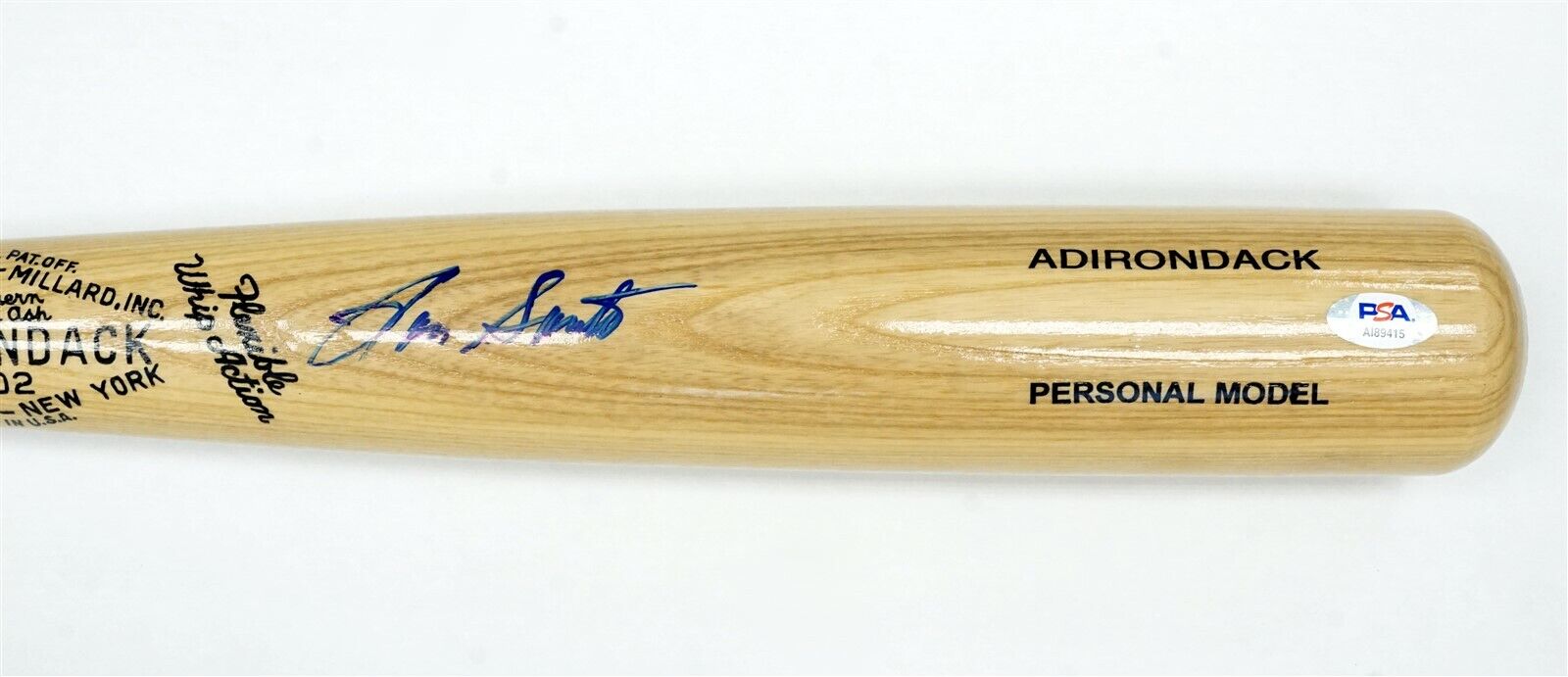 RON SANTO MLB Chicago Cubs Authentic Autographed Baseball Bat w PSA/DNA COA