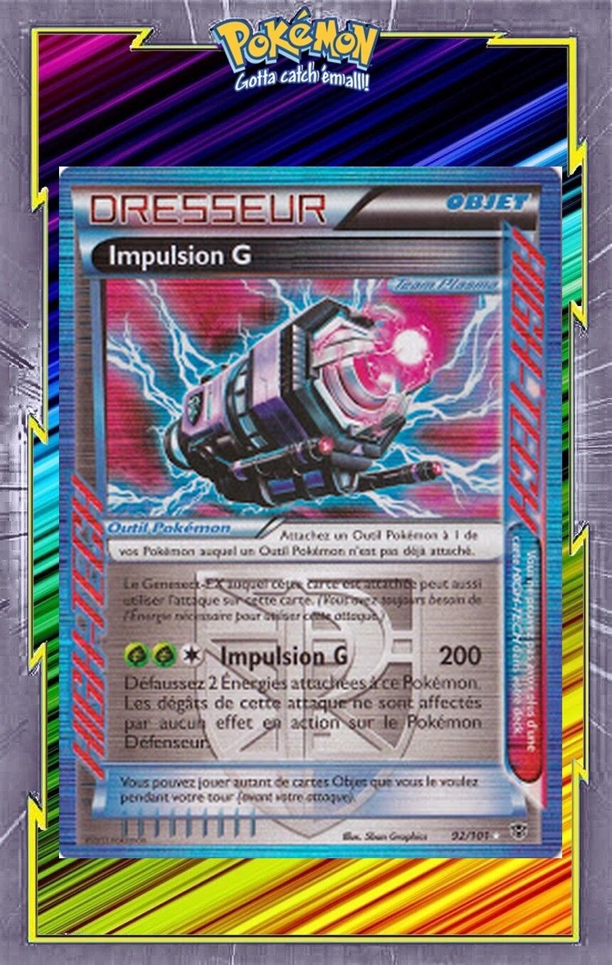 G Pulse - NB10:Plasma Explosion - 92/101 - French Pokemon Card
