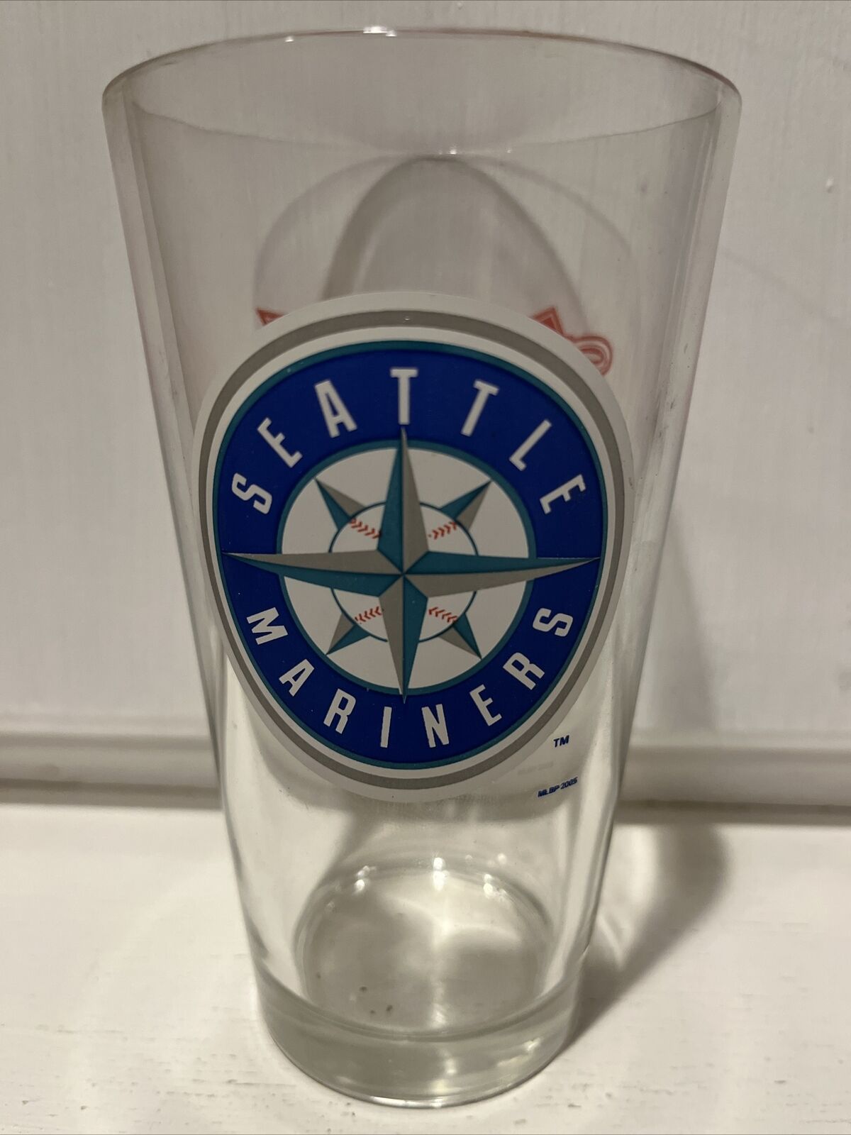 Budweiser Anheuser-Busch 2005 Seattle Mariners Pint Beer Glass