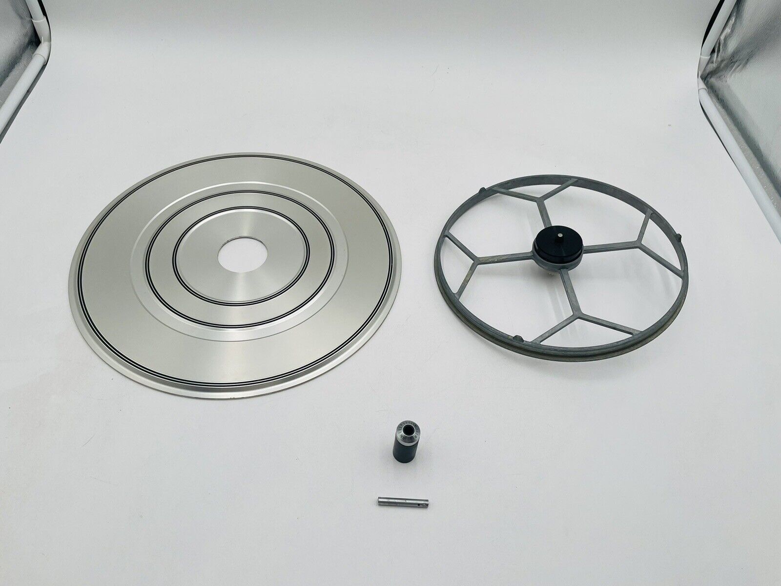 Bang Olufsen Beogram 1800 Turntable part Platter Fly Wheel Tone Arm Weight OEM