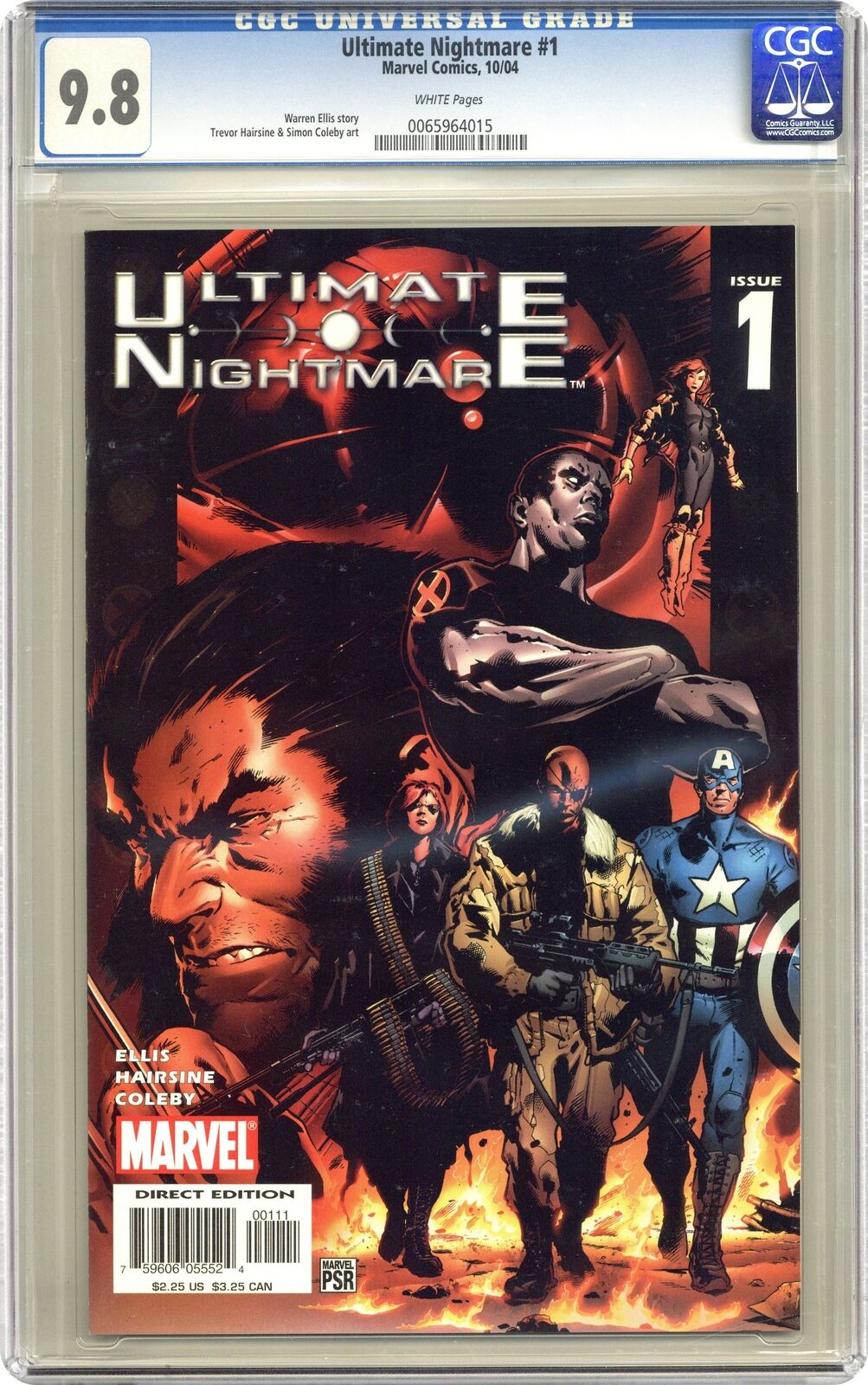 Ultimate Nightmare #1 CGC 9.8 2004 0065964015