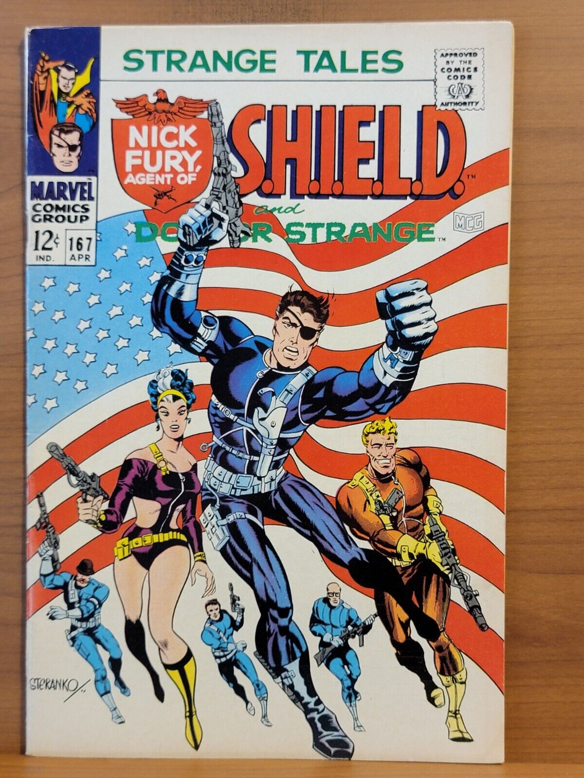 Strange Tales #167 FN Marvel 1968  Nick Fury  I Combine Shipping