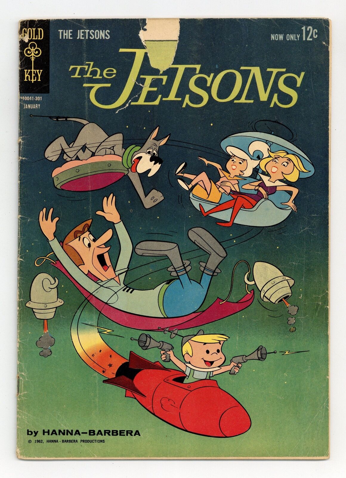 Jetsons #1 GD- 1.8 1963 1st comic app. Jetsons