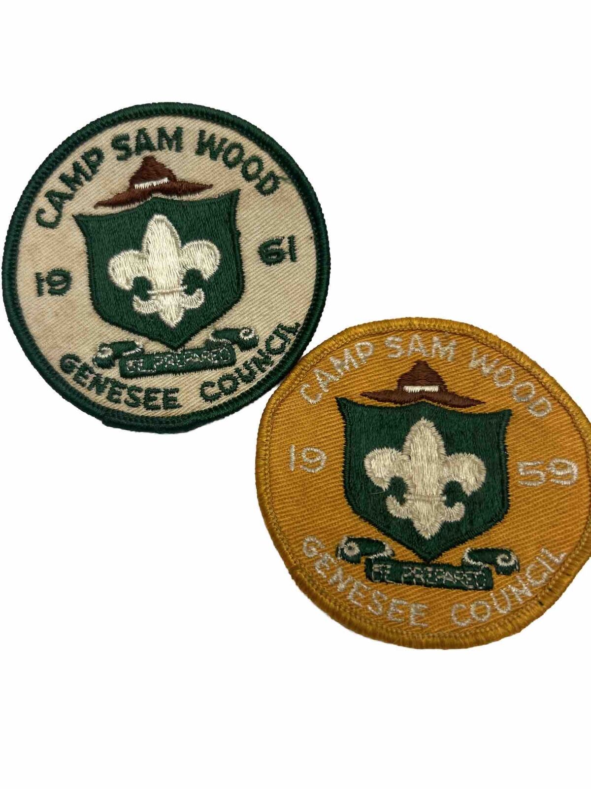 Boy Scout Camp Sam Wood Genesee Council 1959 And 1961
