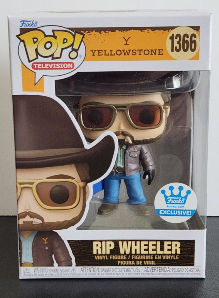 Funko Pop Yellowstone Rip Wheeler w/cooler Funko Exclusive #1366