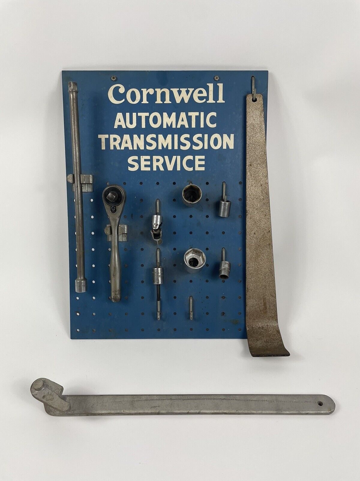Antique Cornwell Automatic Transmission Service Store Display; Complete w/ Tools