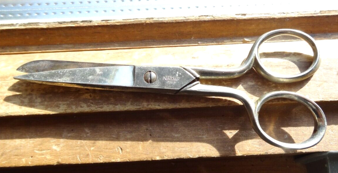 Vintage Keen Edge 5 Inch Scissors #250 Italy