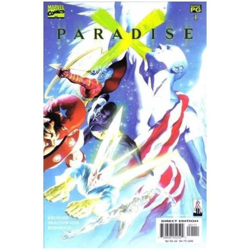 Paradise X Trade Paperback #1 in Near Mint minus condition. Marvel comics [s