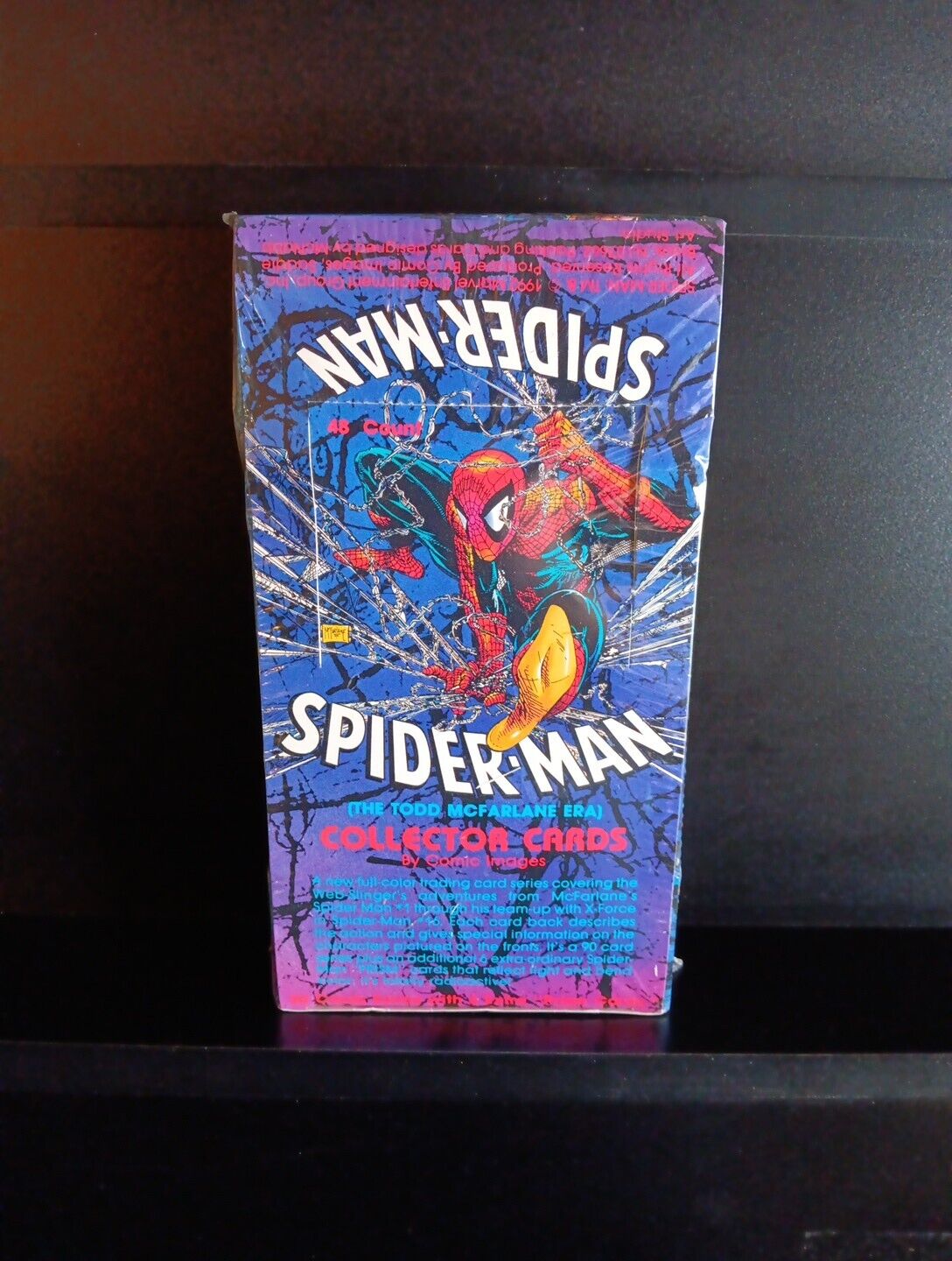 SpiderMan TODD MCFARLANE ERA Collector Cards Sealed box 1992 COMIC IMAGES Marvel