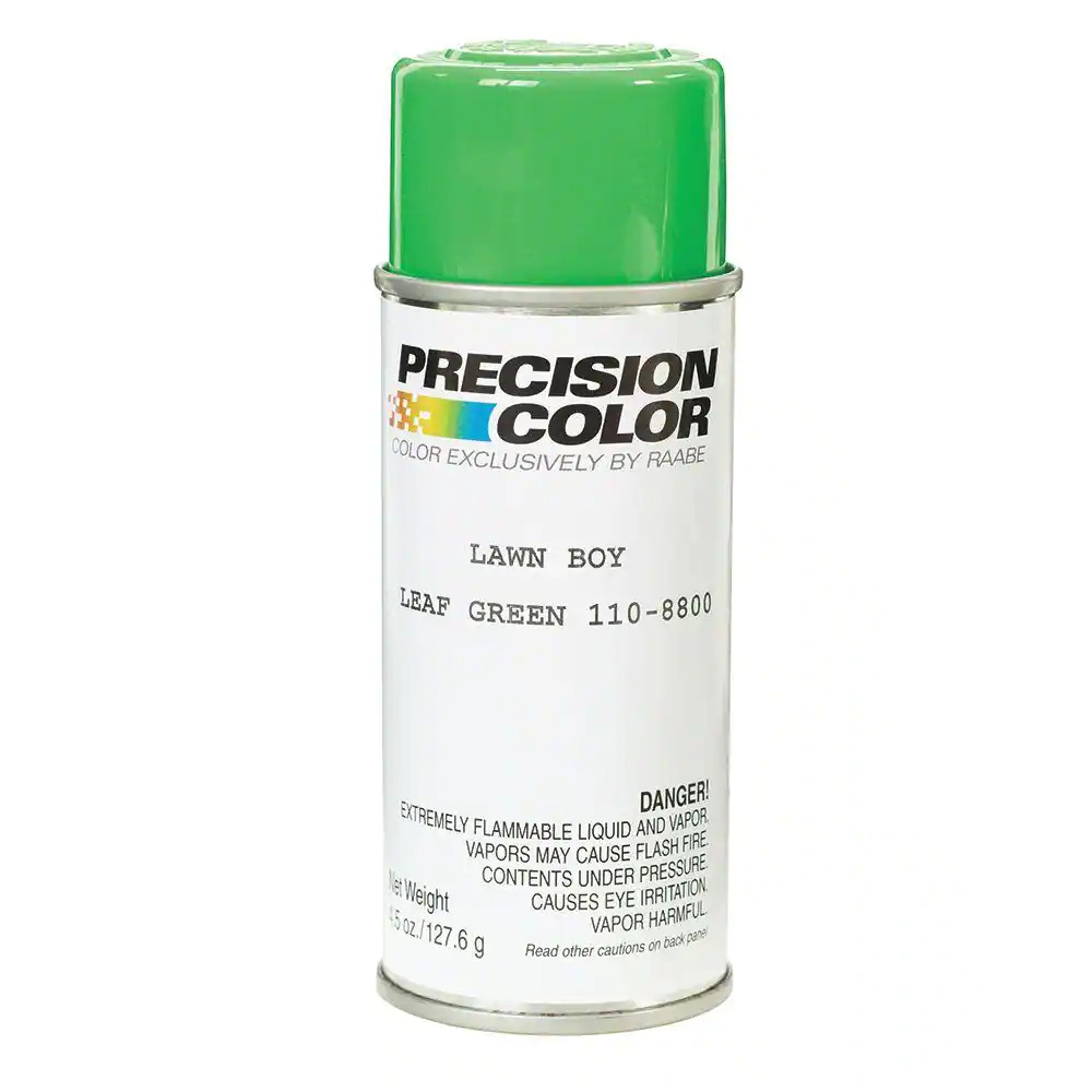 4.5 Oz. Green Paint Spray Can | • Lawn Coating Touch Oz Leaf Boy Mower Up