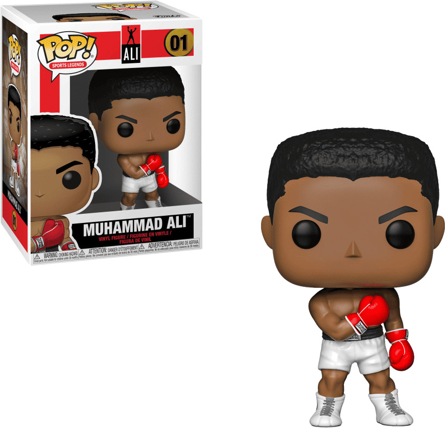 Funko Pop Vinyl: Sports Legends - Muhammad Ali #01 + Pop Protector