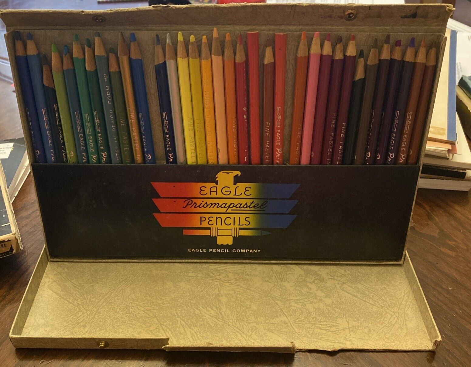 Extremely Rare Eagle Prismapastel Pencils Original 36 Colors Discontinued