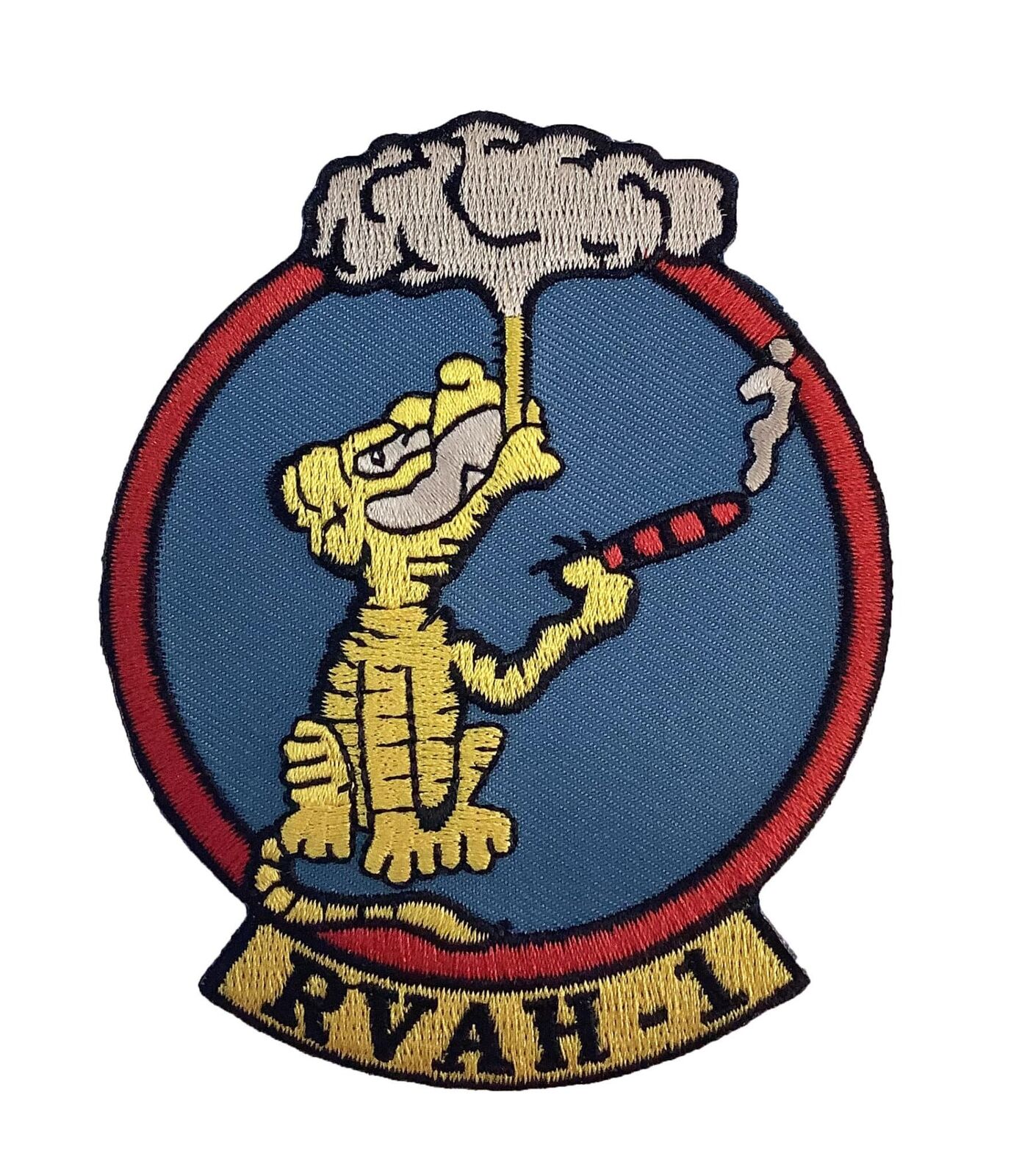 RVAH-1 Smokin Tigers Squadron Patch – Sew on, 4\