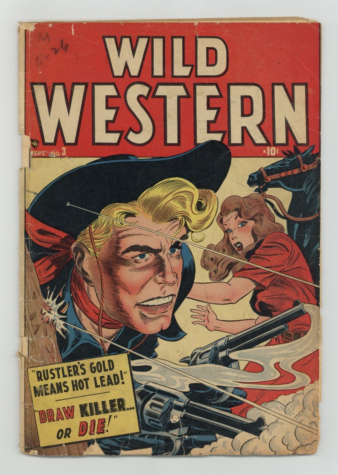 Wild Western #3 GD- 1.8 1948