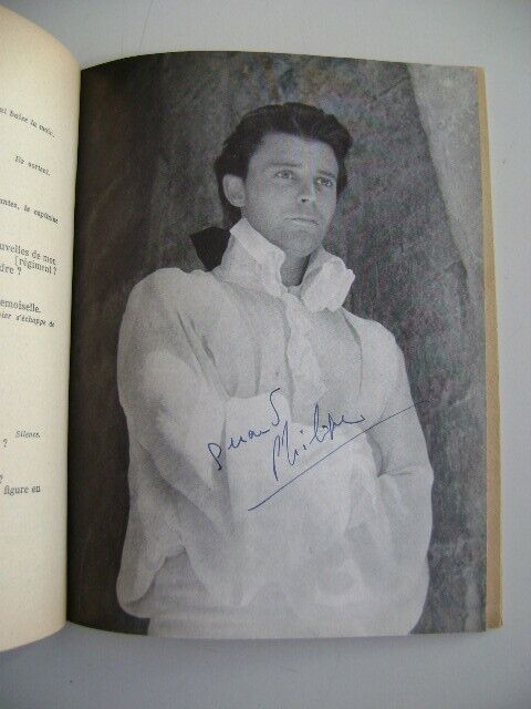 Fr Actress Estate - Prince De Hombourg Von Kleist, autograph GERARD PHILIPE '52