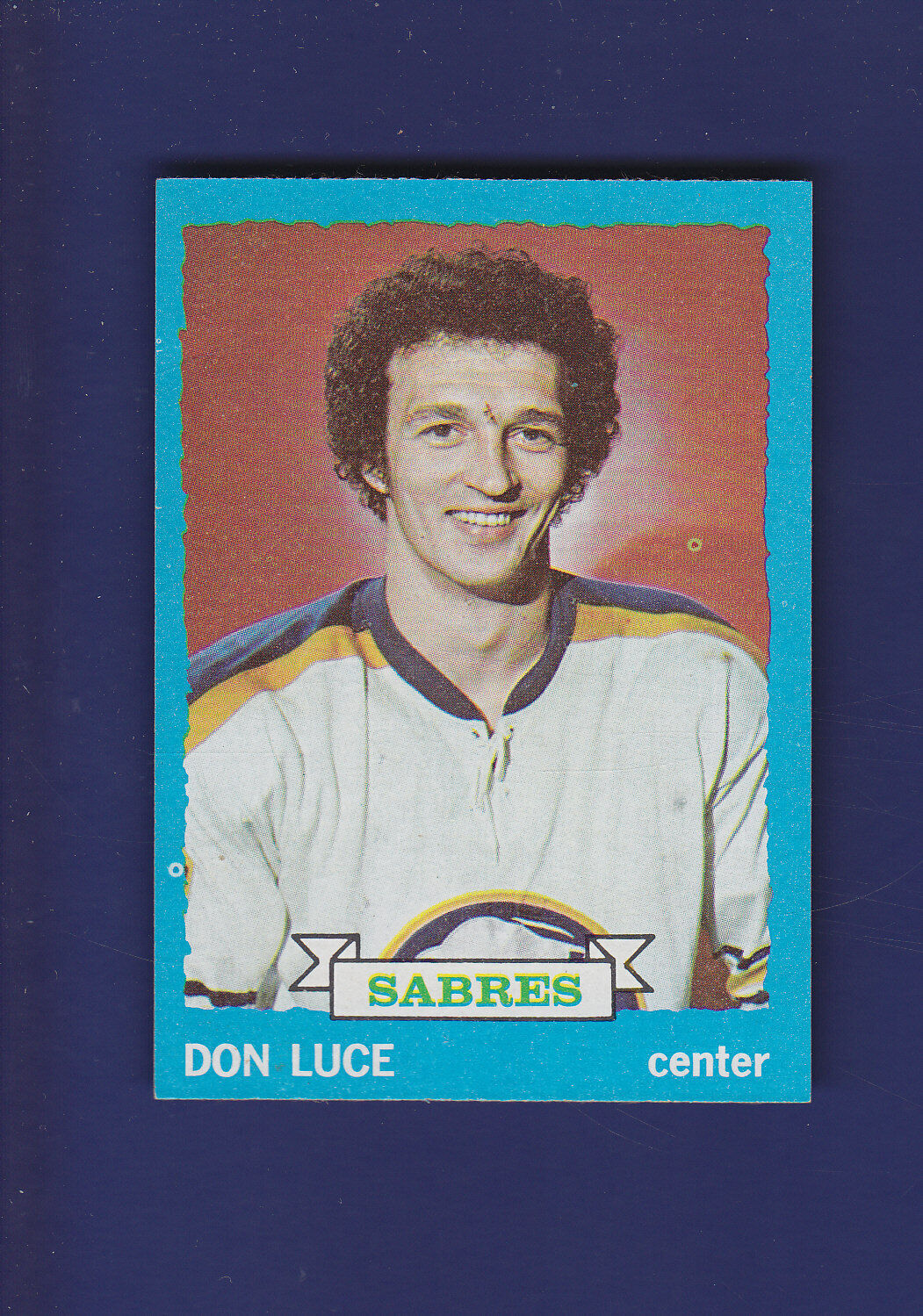 Don Luce 1973-74 TOPPS NHL Hockey #38 (NM) Buffalo Sabres