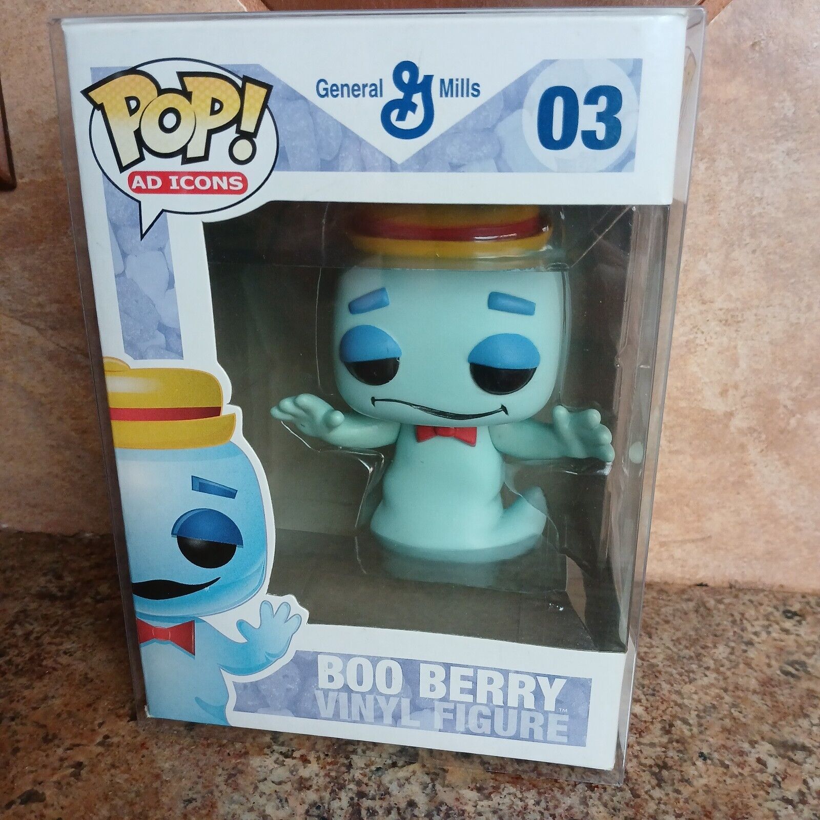 VAULTED Funko POP AD ICONS General Mills 03 BOO BERRY - with Protector