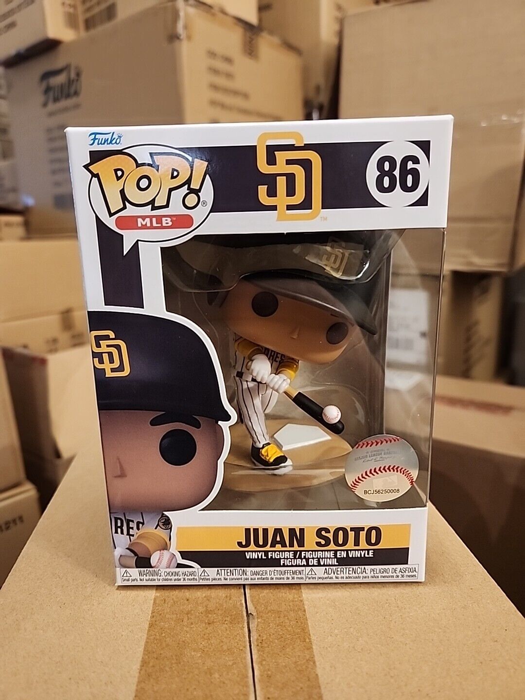 FUNKO POP MLB: San Diego Padres - Juan Soto (Home) #86 - Mint - Ships Now