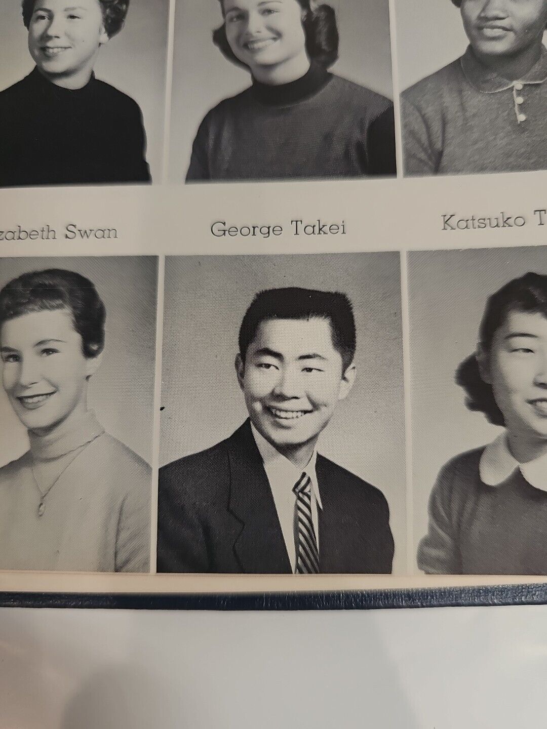STAR TREK Creator GENE RODDENBERRY & Actor GEORGE TAKEI High School Yearbooks LA