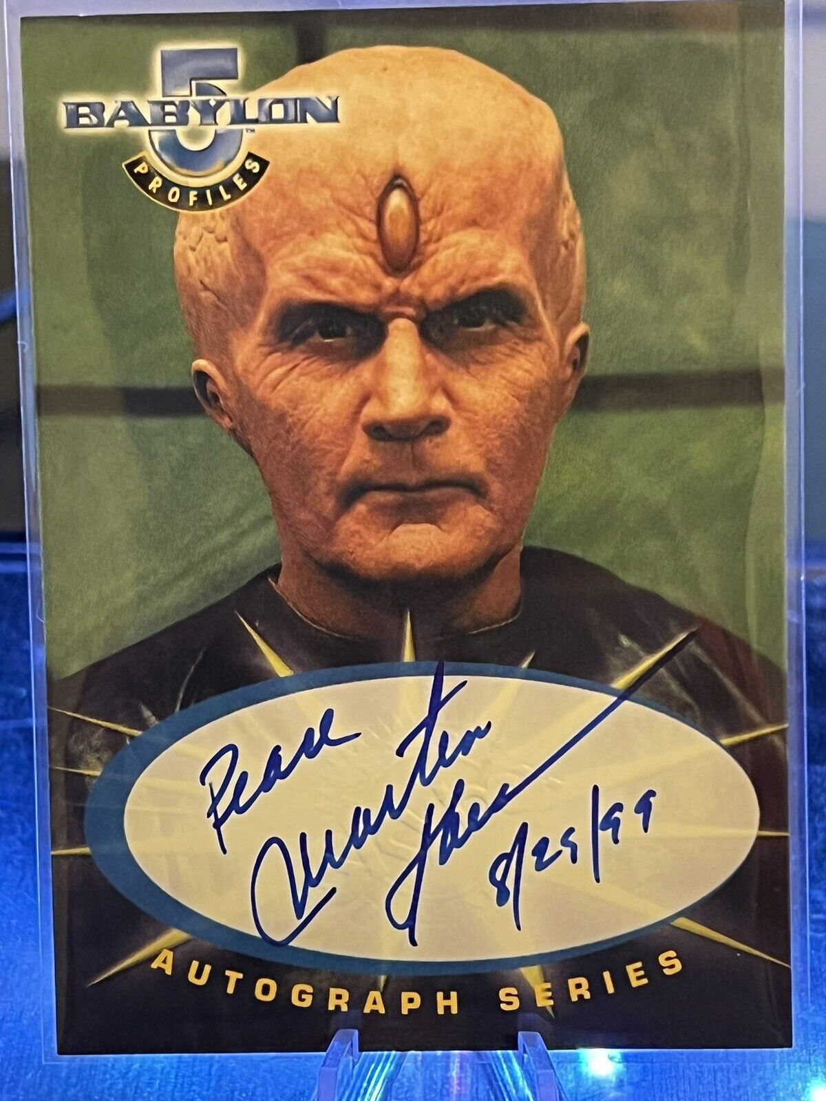 Babylon 5: Profiles Martin Sheen as Soul Hunter Autograph Card