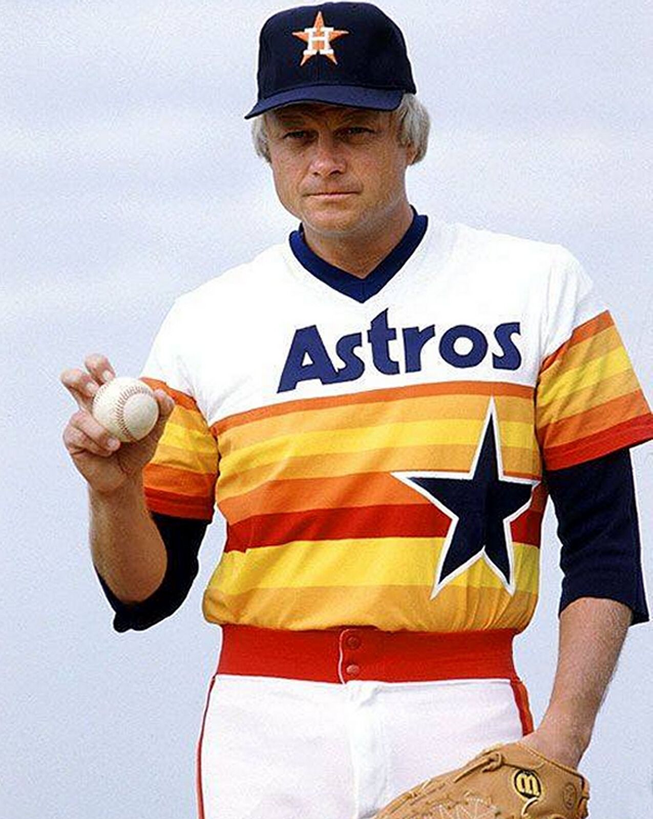 1975 Knuckleballer JOE NIEKRO Houston Astros PHOTO  (201-G )