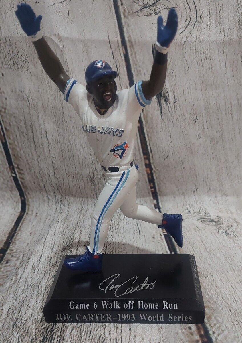 Joe Carter Toronto Blue Jays Baseball WS HR 1993 Figurine Ltd Edition - GUC