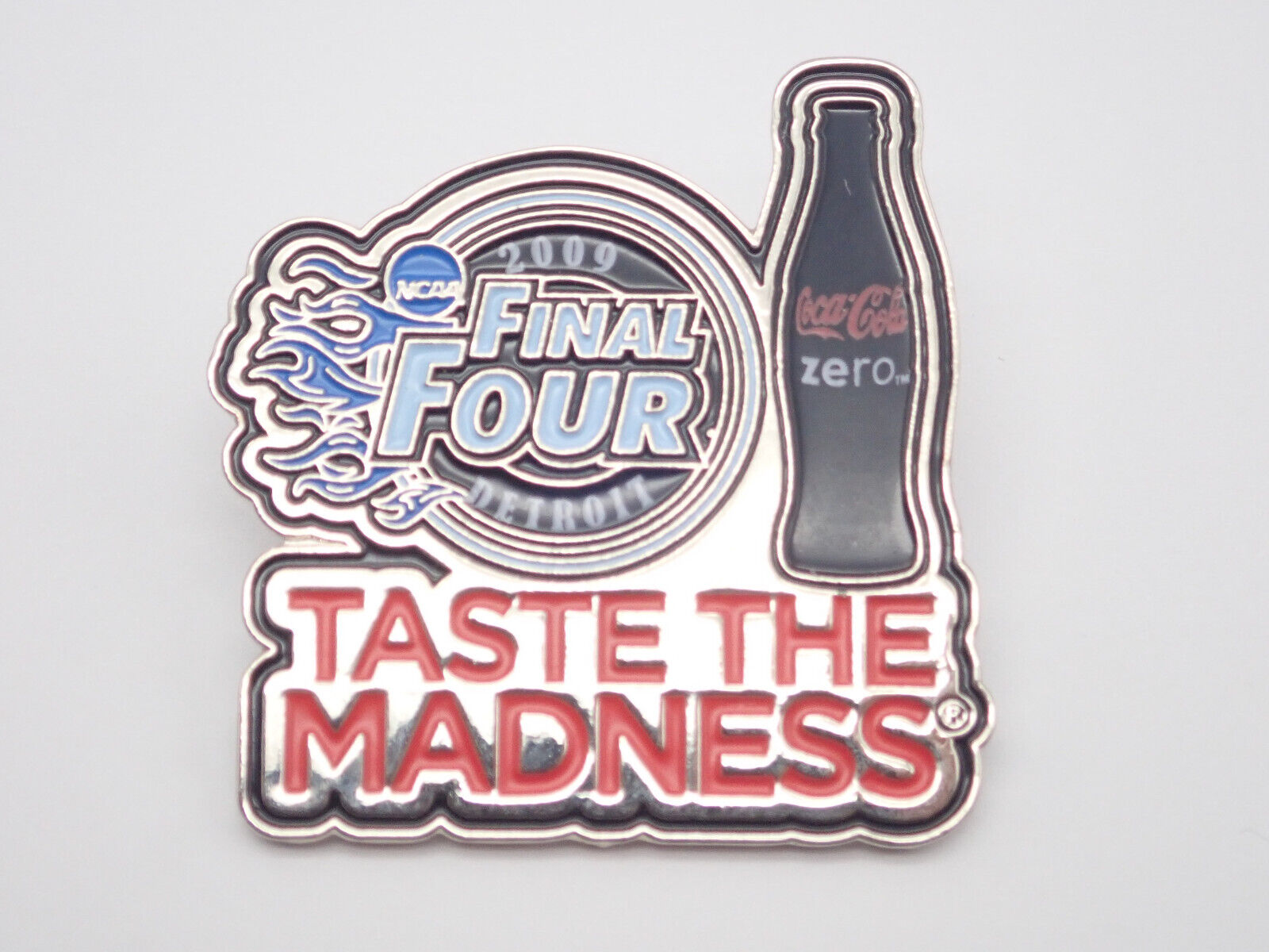 NCAA Final Four Taste The Madness 2009 Detroit Vintage Lapel Pin