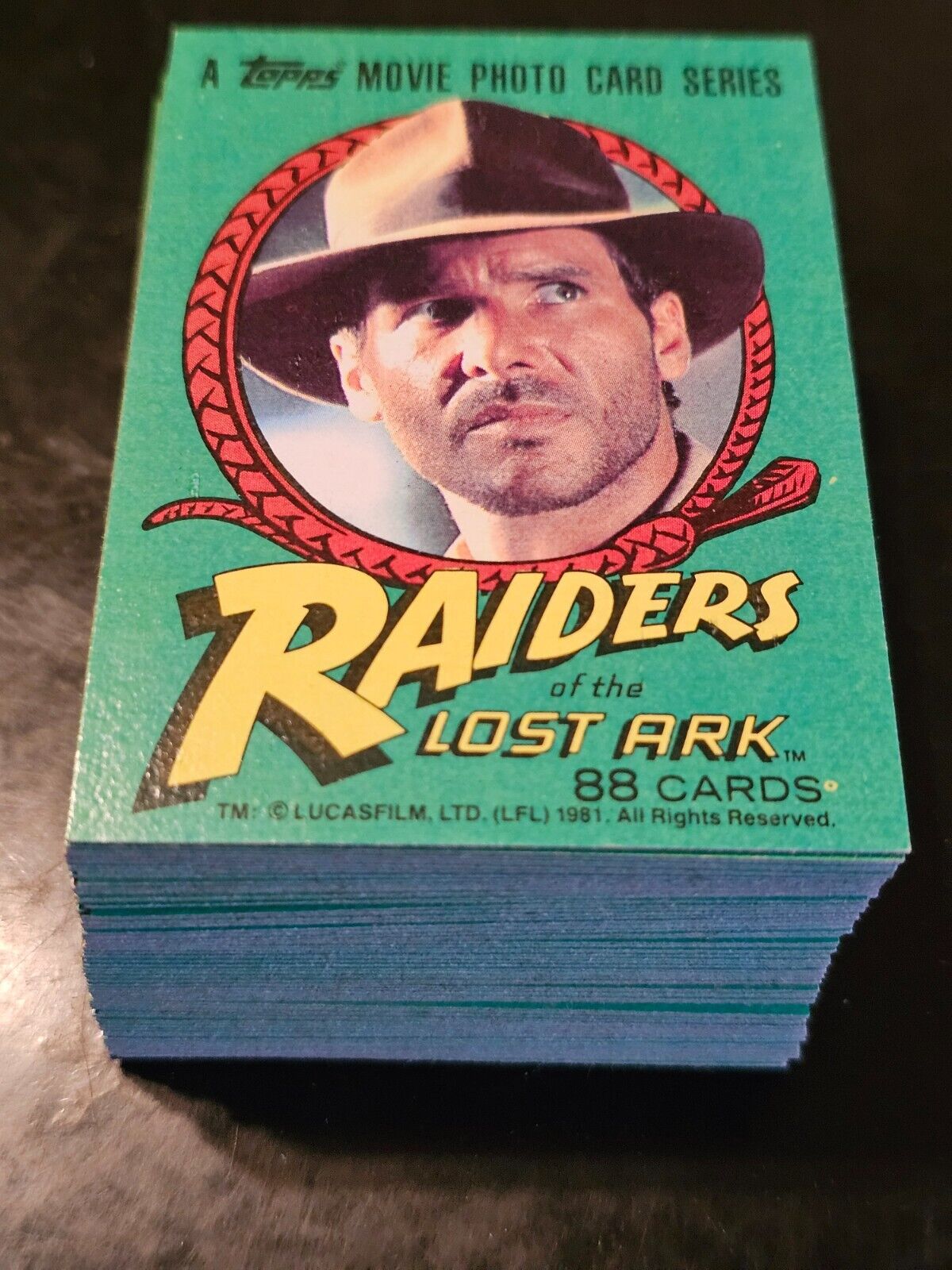 1981 Topps Indiana Jones Raiders Of The Lost Ark Complete 88 Card Set 1-88