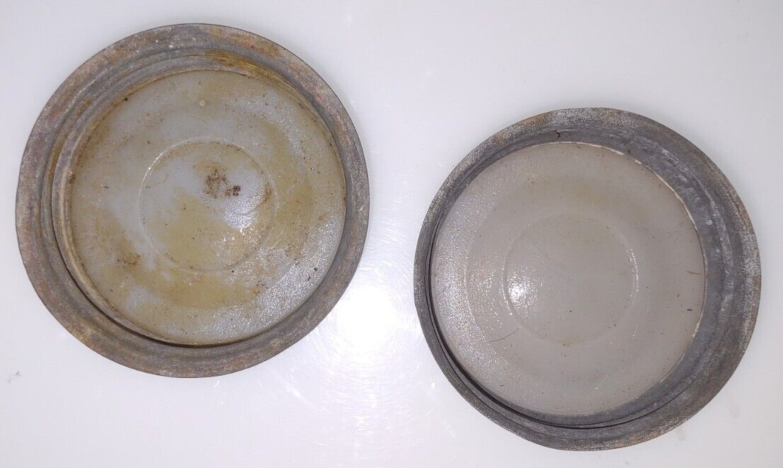 Vintage Lid Standard Mason Ball Atlas Canning Jar