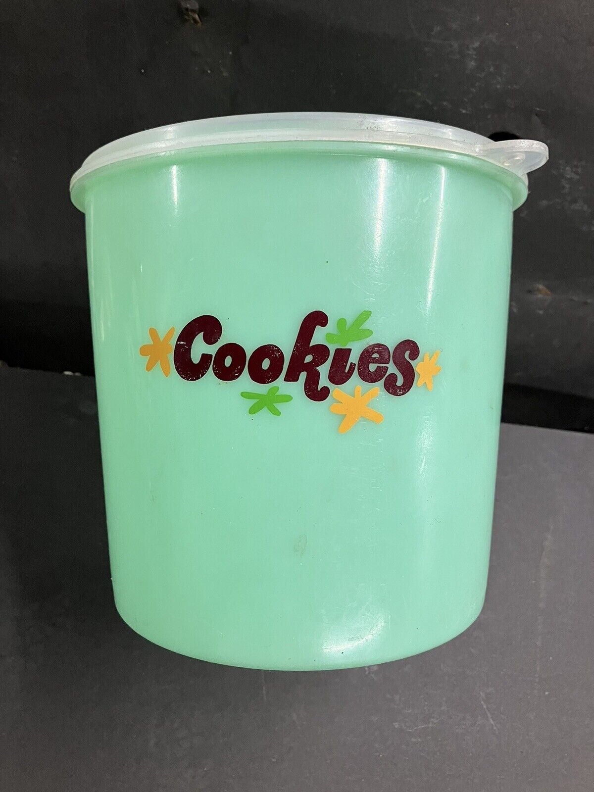 Vintage Tupperware Cookies Jar Weed Cookies