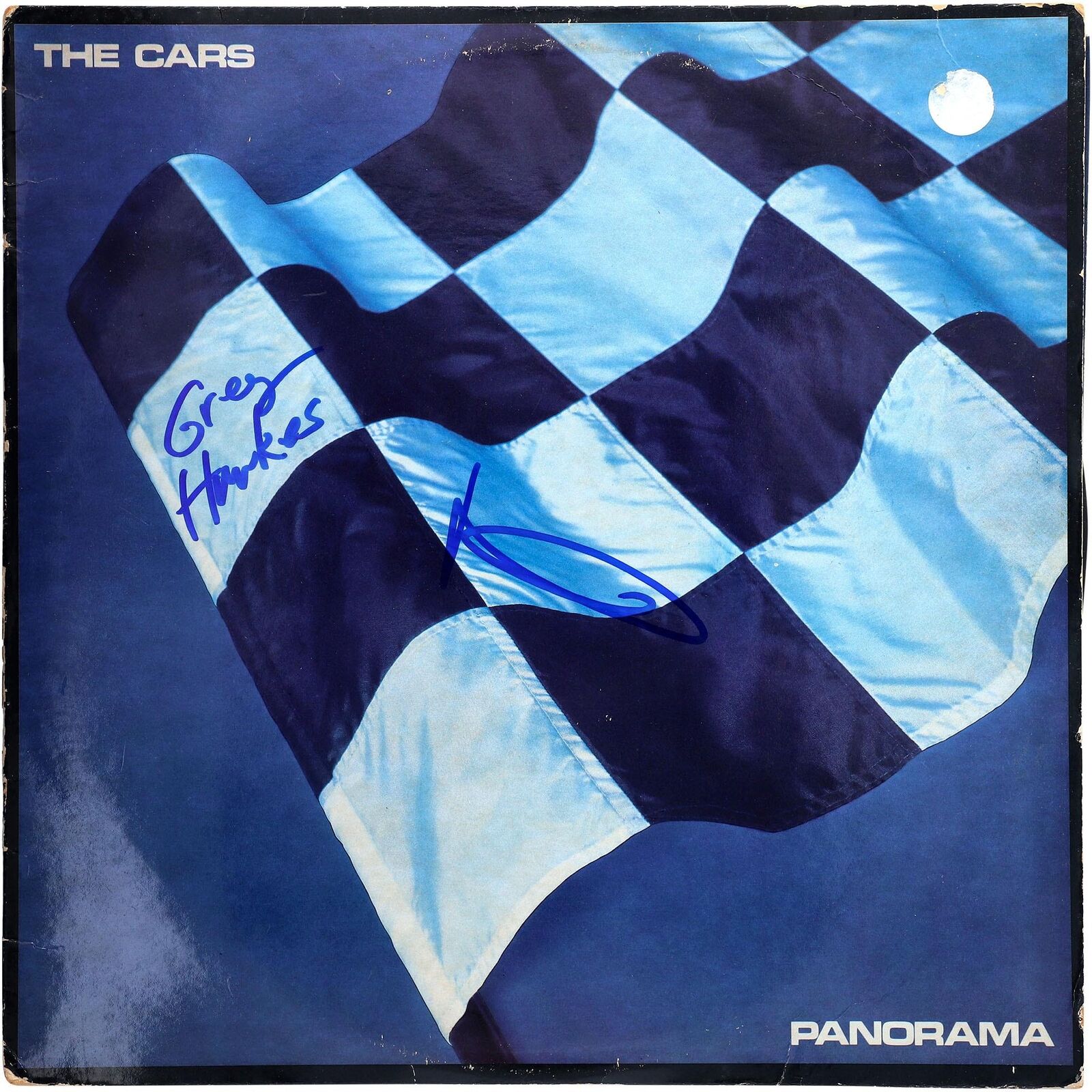 The Cars Autographed Panorama Album with 2 Signatures BAS